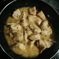 El cooksnap de Joseline Garita cuando hizo Pollo a la naranja.