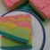 Cooksnap dari FETI APRIANTI untuk resep Steamed Rainbow Cake Ny. Liem