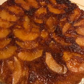 El cooksnap de Sandra Martinez cuando hizo Torta de Manzana Invertida.
