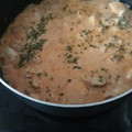 El cooksnap de marlaguado8 cuando hizo Pollo en salsa Strogonoff.