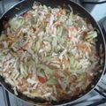 El cooksnap de Jennifer Andrea cuando hizo Brócoli con pollo.