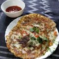 Mahuya Dutta's cooksnap of when they made ইটালিয়ান চিলা (Italian chilla recipe in Bengali).