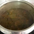 El cooksnap de Nomas Claudio cuando hizo Lentejas al estilo mami.