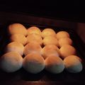 El cooksnap de Romi cuando hizo Pan de pebete.