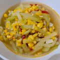 Cooksnap dari Lenise untuk resep Tumis Labu Siam dan Jagung