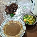 Cooksnap dari Fhayyadil AD untuk resep Sate Madura bumbu kacang