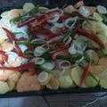 El cooksnap de Lidia Villa cuando hizo Vacío al horno con papas y batatas.