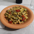El cooksnap de Matias Casas cuando hizo Garbanzos salteados con vegetales al horno.