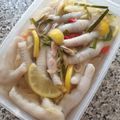 Cooksnap của FoxyFooc khi họ làm theo món Chân gà ngâm sả tắc