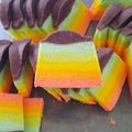 Cooksnap dari andarinidewi untuk resep Rainbow cake putih telur