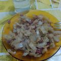 El cooksnap de Adela cuando hizo Col con beicon y jamón.