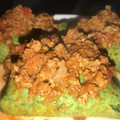 El cooksnap de GuadaCabral cuando hizo Canelones de espinaca con jamón y queso.