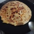Anshi Seth का कुकस्नैप जब उन्होंने आलू का पराठा (aloo ka paratha recipe in Hindi) बनाया था।