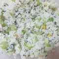 El cooksnap de Adolfo Aliaga cuando hizo Ensalada de arroz salvaje.
