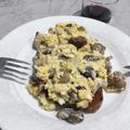 El cooksnap de Marina Jurado cuando hizo Tostas de revuelto de setas.