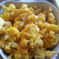 El cooksnap de Gemma Pérez Jurado cuando hizo Coliflor al horno con especias.