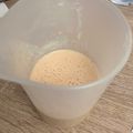 El cooksnap de Débora Cantero Martínez cuando hizo Batido de pomelo y plátanos maduros en robot Clickchef de Moulinex.