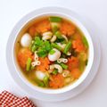 Cooksnap dari Nay's Kitchen untuk resep Sup Telur Puyuh Makaroni