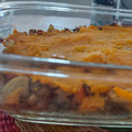 El cooksnap de Ana Escribano cuando hizo Pastel de calabaza y soja texturizada🍴.