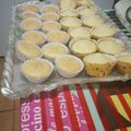 El cooksnap de Alejandra Gonzalez cuando hizo Muffins con coco rallado.
