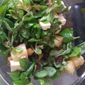 El cooksnap de Pilar Zeta Pe cuando hizo Ensalada de canónigos.