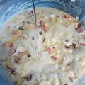El cooksnap de Maggie Alarcón cuando hizo Ensalada de piña con manzana.