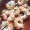 El cooksnap de @tesa.cuina cuando hizo Gambas al ajillo, 3' en microondas.