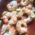 El cooksnap de @tesa.cuina cuando hizo Gambas al ajillo, 3' en microondas.