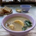 Cooksnap Fafa semasa beliau membuat Serawa Durian.