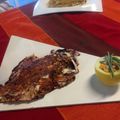 El cooksnap de Chef Kr cuando hizo Pescado a la talla.