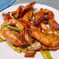 Ronnie~® 的 蒜香椒鹽炒蝦【家常好味道】 cooksnap