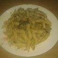 El cooksnap de Lady Marmalade cuando hizo Penne rigati con pesto de zapallito.