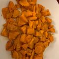 El cooksnap de Marieta cuando hizo Emperador a la plancha con batata al microondas.