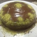 صورة من nour، شاركها بعد تجربة وصفة كيكة جوز الهند بالشكولا والنسكافية طعم ولا أررروع 😋😋😋😋