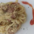 Cooksnap dari Neesha untuk resep SPAGHETTI CARBONARA Sayuran