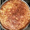 El cooksnap de Eduardo cuando hizo Quiche de palmitos y jamón.