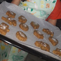 El cooksnap de Diana Lorena Ballesteros cuando hizo Cookies de mantequilla de cacahuete y M&Ms.