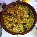 El cooksnap de Irene-Guirao cuando hizo Arroz de conejo con costra.