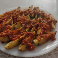 El cooksnap de gariner cuando hizo Patatas gajo especiadas con salsa brava.