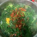 Cooksnap dari niki alviari untuk resep 539. Sayur Bening Bayam Hijau, Wortel, Labu Siam, Jagung