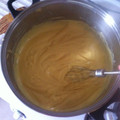 El cooksnap de Lore Olaiz cuando hizo Crema pastelera Casera.
