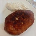 liliom1229 Cooksnap-ja, amikor elkészítette a(z) Töltött lángos receptet.