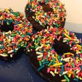 El cooksnap de @abegacook cuando hizo Donuts con chocolate sin gluten.