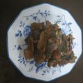 El cooksnap de Azucena cuando hizo Níscalos salteados con jamón, ajo y perejil.