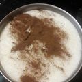 El cooksnap de Laura Corbo cuando hizo Arroz con leche y canela.