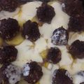 El cooksnap de Karina Acevedo cuando hizo Albóndigas con papas gratinadas.