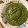 El cooksnap de Mar Lajarín cuando hizo Espinacas en salsa cuatro quesos.