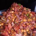  Chef Richa pathak. का कुकस्नैप जब उन्होंने चना चाट(chana chaat recipe in hindi) बनाया था।