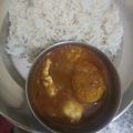 Pooja Dev Chhetri का कुकस्नैप जब उन्होंने अंडे की सब्जी (Ande ki sabzi recipe in Hindi) बनाया था।