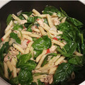 twinrsr's cooksnap of when they made Spinach and Sausage Pasta.